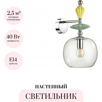 Бра ODEON LIGHT BIZET 4893/1WB