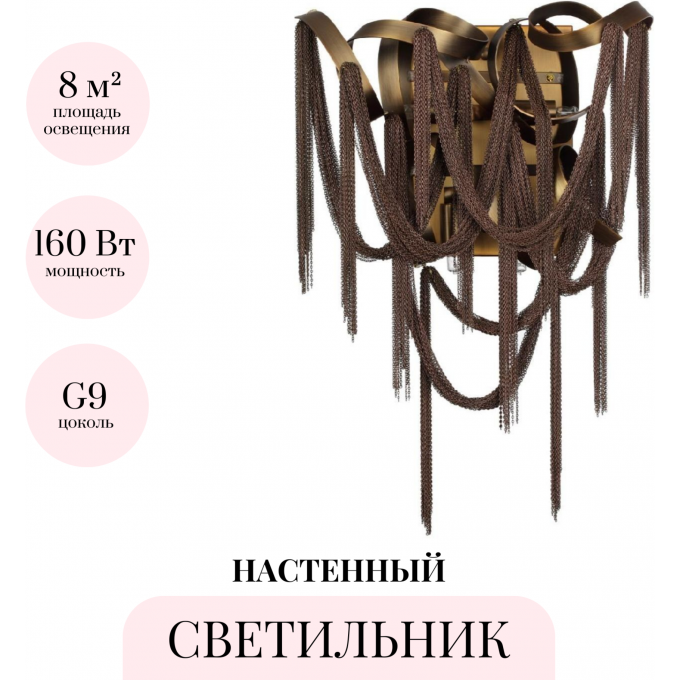 Бра ODEON LIGHT CHAINY 5066/4W