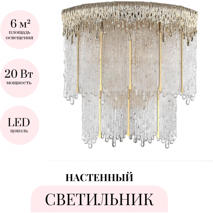 Бра ODEON LIGHT CLEO L-VISION 5091/20WL