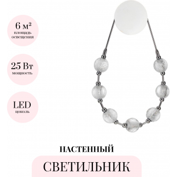 Бра ODEON LIGHT CRYSTAL 5007/25WL Бра ODEON LIGHT CRYSTAL 5007/25WL