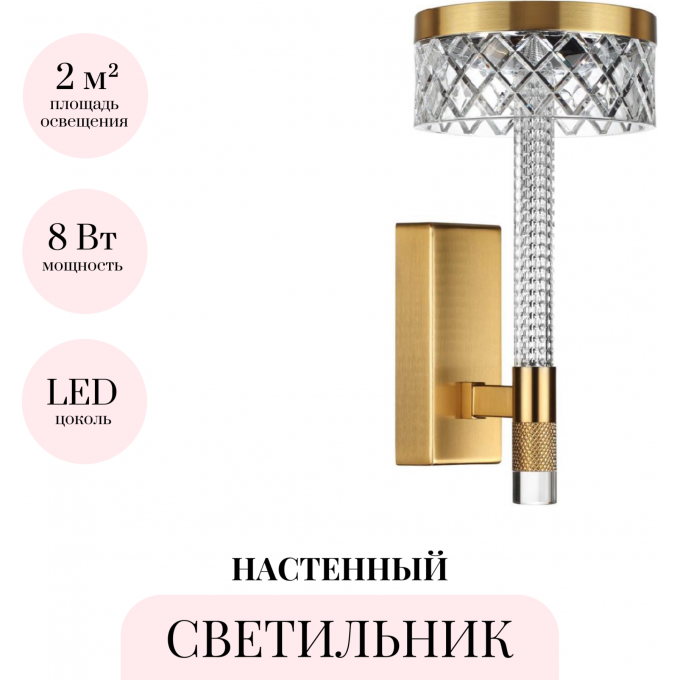 Бра ODEON LIGHT FIVRE 5032/8WL