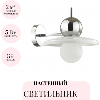 Бра ODEON LIGHT HATTY 5014/1WA Бра ODEON LIGHT HATTY 5014/1WA