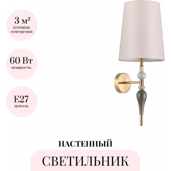 Бра ODEON LIGHT HOMI CLASSIC 5040/1W Бра ODEON LIGHT HOMI CLASSIC 5040/1W