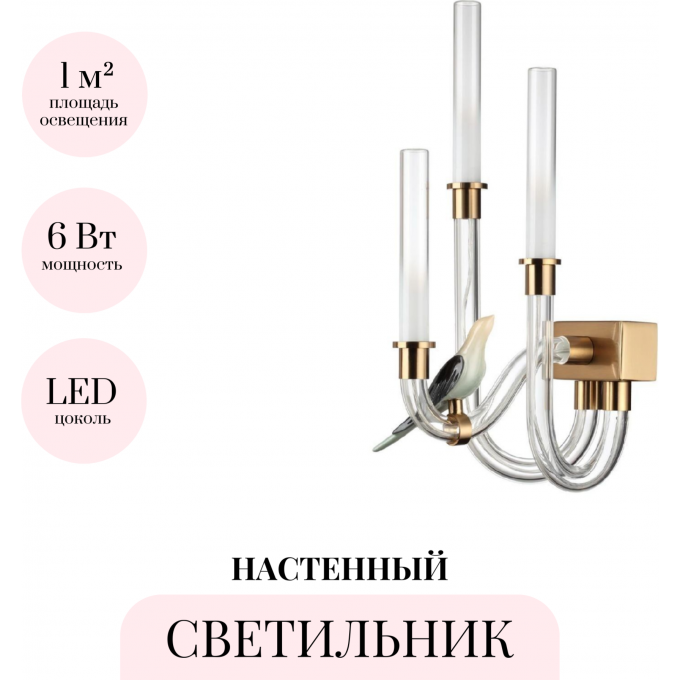 Бра ODEON LIGHT LARK 5431/6WL