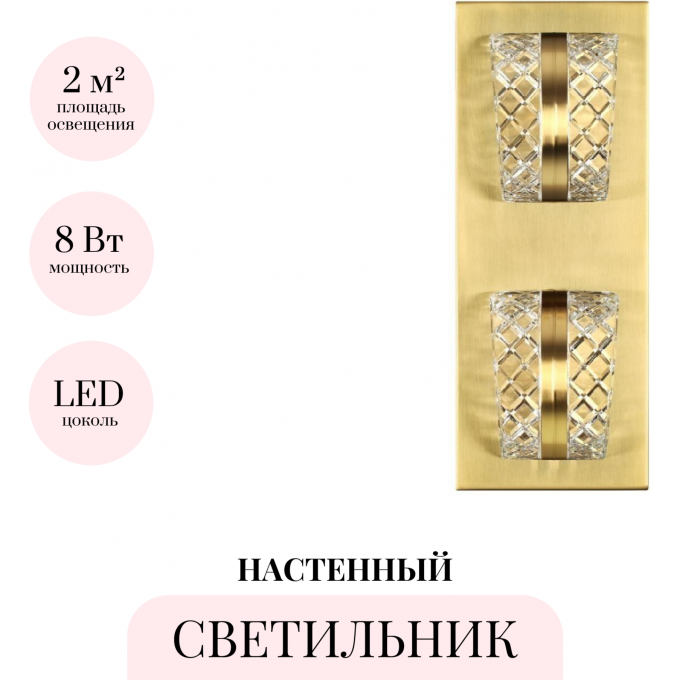 Бра ODEON LIGHT MIRAGE 5030/8WL