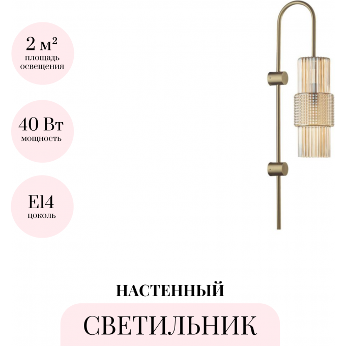 Бра ODEON LIGHT PIMPA 5019/1W