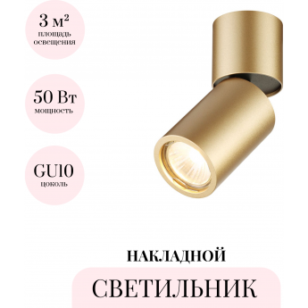 Накладной светильник ODEON LIGHT DUETTA 3895/1C