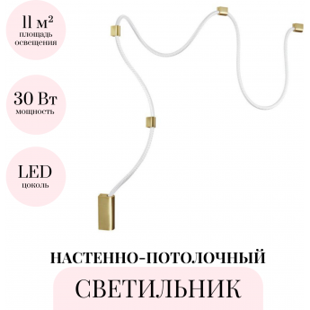 Настенно-потолочный светильник ODEON LIGHT CORDA 4397/30CL