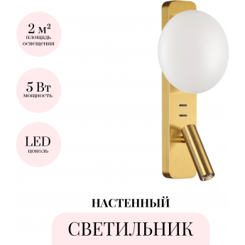 Настенный светильник ODEON LIGHT ALBERGO 7050/5WL