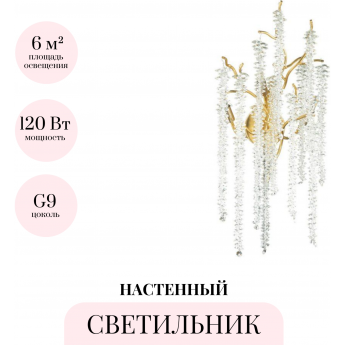 Настенный светильник ODEON LIGHT BANCHE 5005/3W Настенный светильник ODEON LIGHT BANCHE 5005/3W