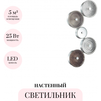 Настенный светильник ODEON LIGHT CARAMELLA 5416/25WL Настенный светильник ODEON LIGHT CARAMELLA 5416/25WL