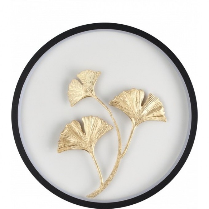 Настенный светильник ODEON LIGHT EAST HIGHTECH ODL24 237 IP20 LED 12W 3000K металл акрил, черный золото 6682/12WL