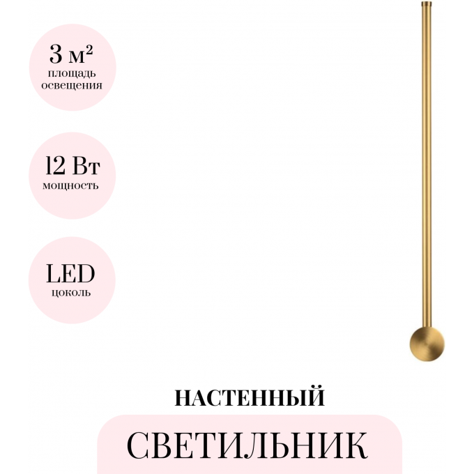 Настенный светильник ODEON LIGHT FILLINI 4335/12WGP