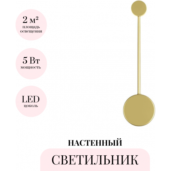 Настенный светильник ODEON LIGHT HIGHTECH SATELLITE 3900/5WG