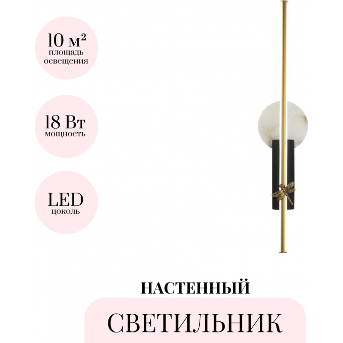Настенный светильник ODEON LIGHT L-VISION STREKOZA 5413/18WL