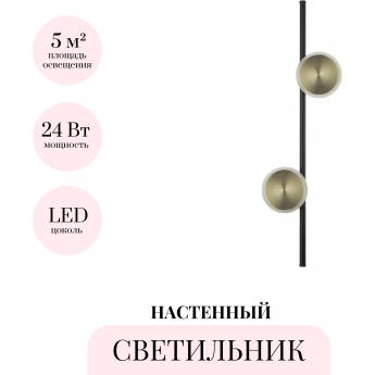 Настенный светильник ODEON LIGHT SMALL 6601/24WL Настенный светильник ODEON LIGHT SMALL 6601/24WL