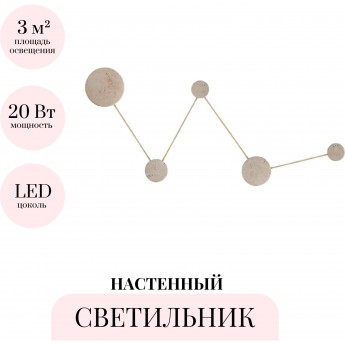 Настенный светильник ODEON LIGHT TRAVERTINO 6625/25WL Настенный светильник ODEON LIGHT TRAVERTINO 6625/25WL