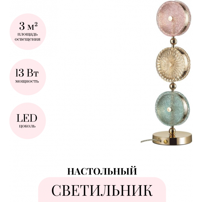 Настольная лампа ODEON LIGHT CARAMELLA 5412/13TL 5412-13TL