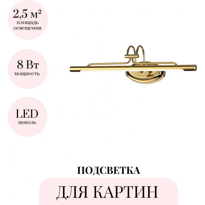 Подсветка для картин ODEON LIGHT BACCA 4906/8WL