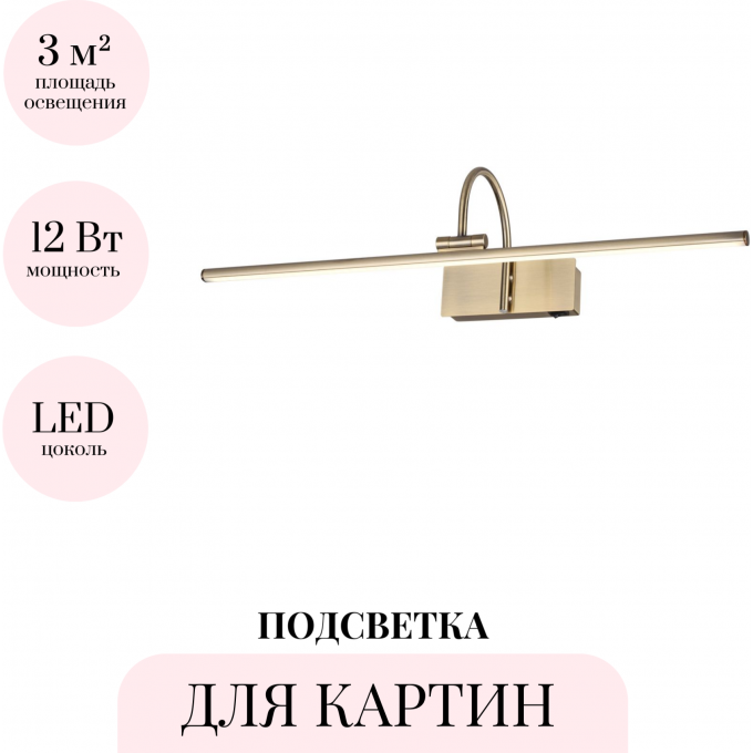 Подсветка для картин Odeon Light Geba 4911/12WL