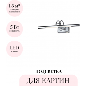 Подсветка для картин ODEON LIGHT REVOLA 4908/5WL