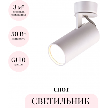 Светильник спот ODEON LIGHT CORSE 3873/1C